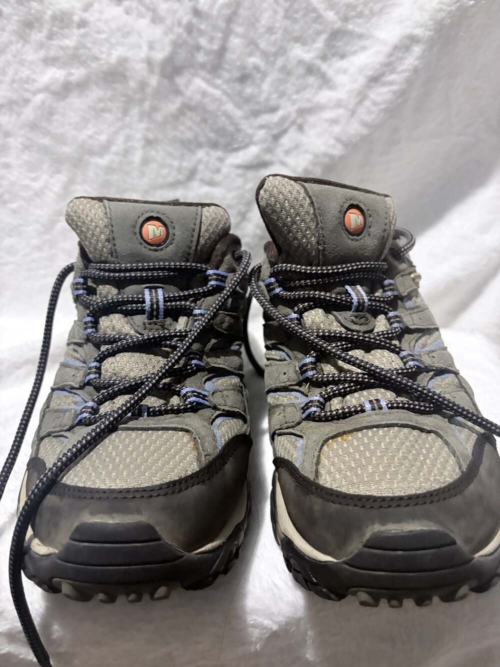 Merrell Moab Hiking Shoes Gray Brown